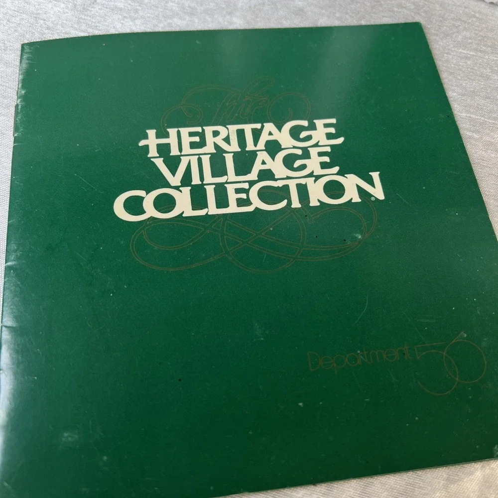 Vtg 1988 Dept 56  T. Wells Fruit And Spice Shop Heritage Village Collection 5924